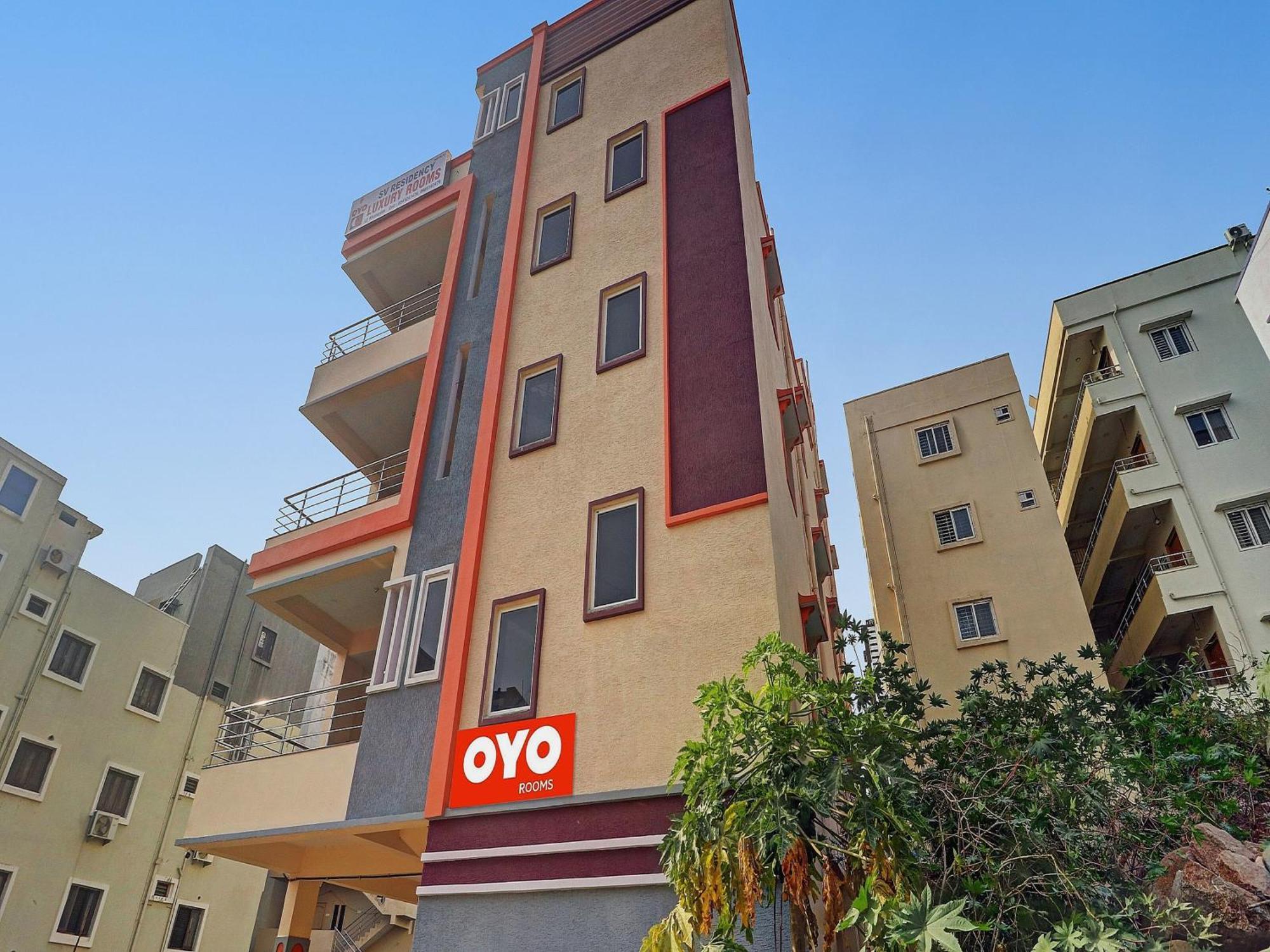 Hotel O S V Residency Kajaguda Near Gachibowli ไฮเดอราบัด ภายนอก รูปภาพ